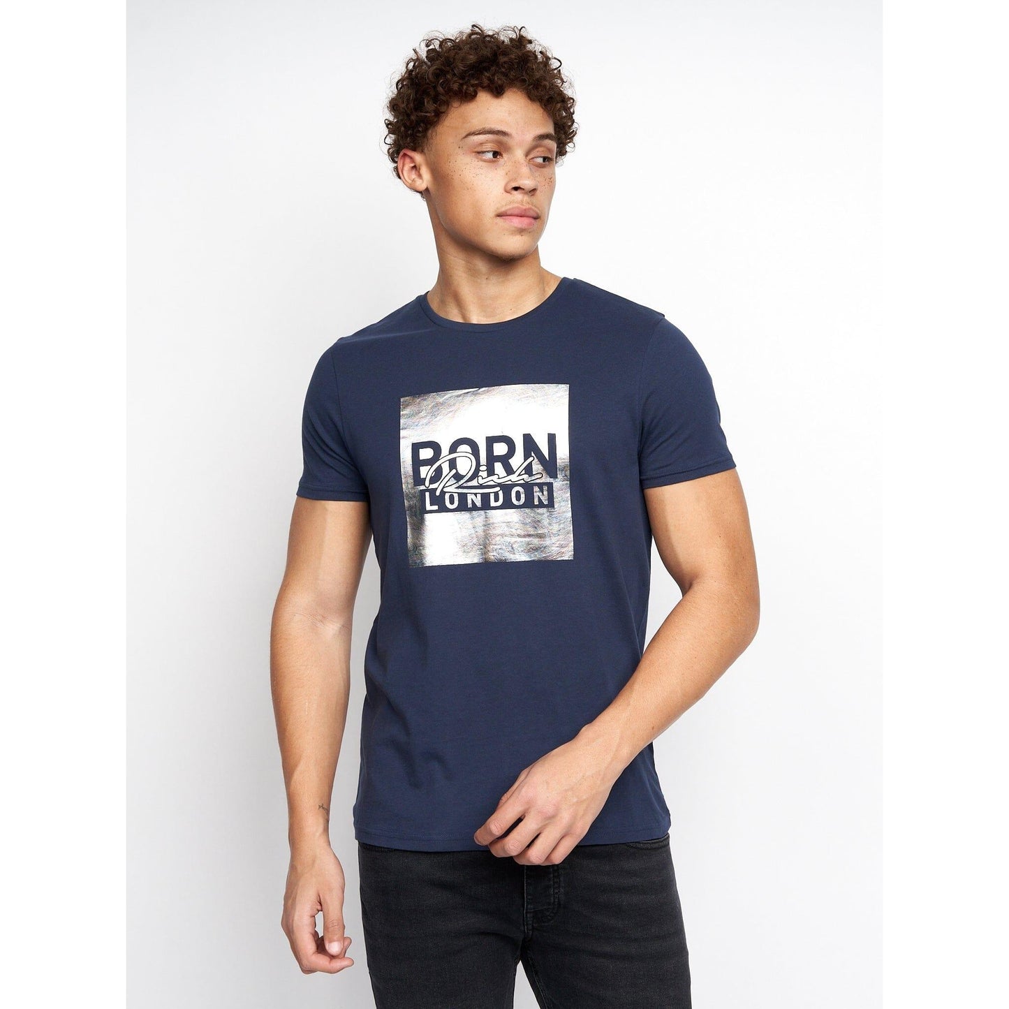 Dress Blues - Front - Born Rich Mens Cadelic T-Shirt
