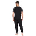 Black - Back - Duck and Cover Mens Vianney Pyjama Set