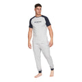 Grey Marl - Front - Duck and Cover Mens Vianney Pyjama Set