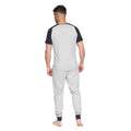 Grey Marl - Back - Duck and Cover Mens Vianney Pyjama Set
