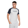 Grey Marl - Side - Duck and Cover Mens Vianney Pyjama Set