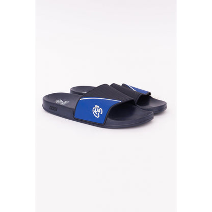 Navy-Blue - Front - Crosshatch Mens Ventamoore Sliders