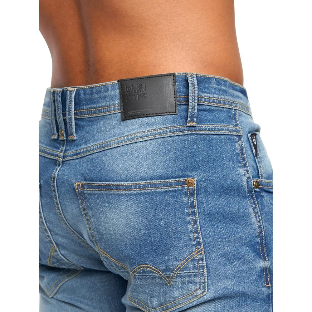 Light Wash - Side - Duck and Cover Mens Tranfil Jeans