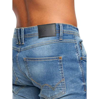 Light Wash - Side - Duck and Cover Mens Tranfil Jeans
