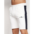 White - Front - Born Rich Mens Taymor Sweat Shorts