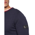 Navy - Lifestyle - Duck and Cover Mens Papline Knitted Jumper
