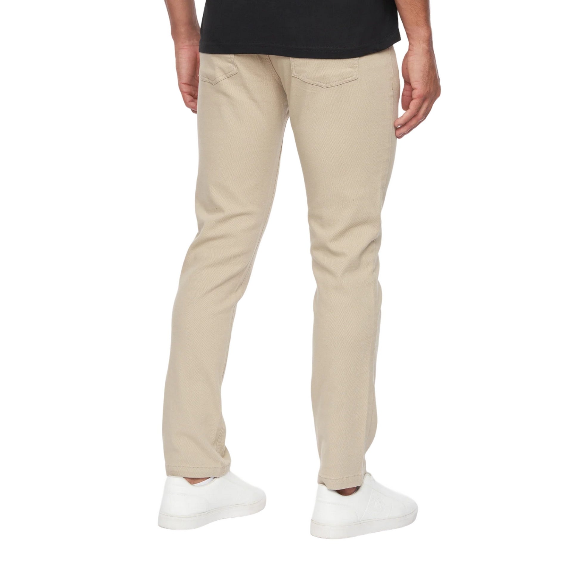 Stone - Back - Crosshatch Mens Sullivan Chinos