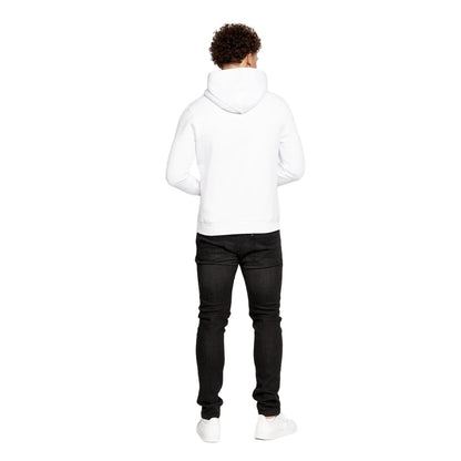 Black-White - Back - Crosshatch Mens Englow Hoodie (Pack of 2)