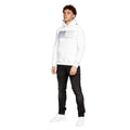 Black-White - Close up - Crosshatch Mens Englow Hoodie (Pack of 2)