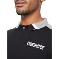 Black - Side - Crosshatch Mens Cramsures Polo Shirt