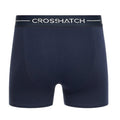 Red-White-Navy - Back - Crosshatch Mens Avocet Boxer Shorts (Pack of 3)