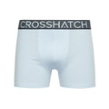 Navy - Side - Crosshatch Mens Guillemot Boxer Shorts (Pack Of 3)