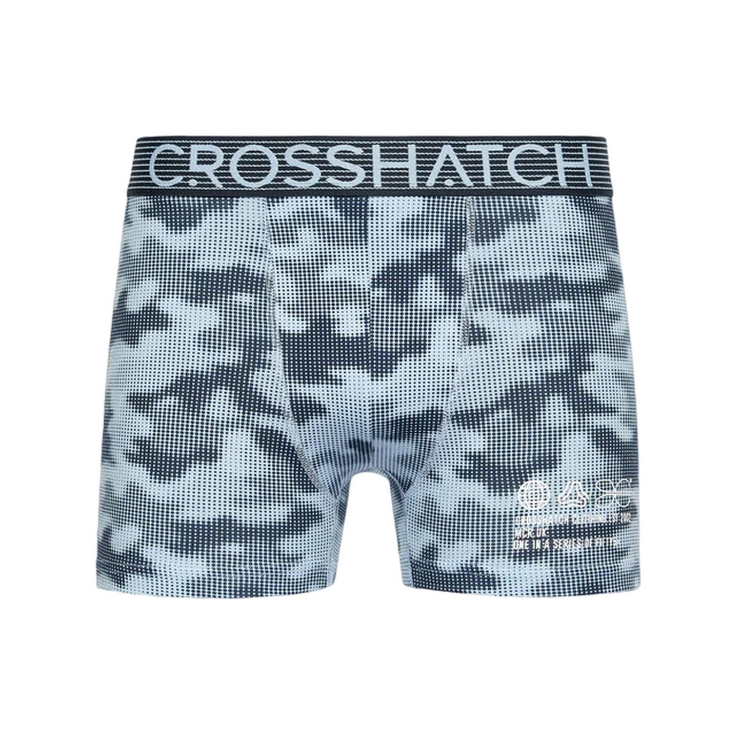Navy - Lifestyle - Crosshatch Mens Guillemot Boxer Shorts (Pack Of 3)