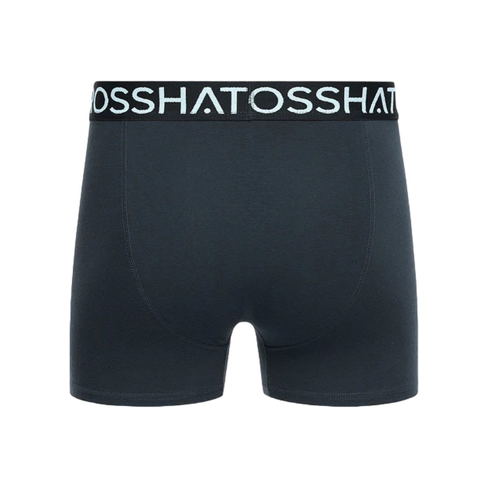 Navy - Back - Crosshatch Mens Guillemot Boxer Shorts (Pack Of 3)