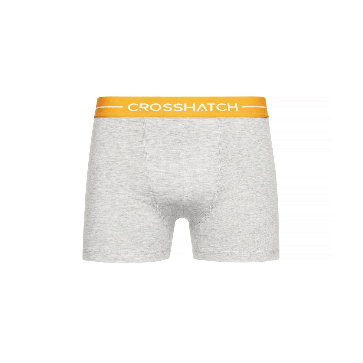 Grey Marl - Pack Shot - Crosshatch Mens Astral Boxer Shorts (Pack of 12)