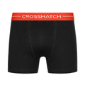 Black - Lifestyle - Crosshatch Mens Astral Boxer Shorts (Pack of 12)