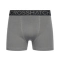 Black-Grey - Lifestyle - Crosshatch Mens Buzzard Boxer Shorts (Pack of 5)