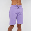 Light Purple - Front - Born Rich Mens Barreca Sweat Shorts