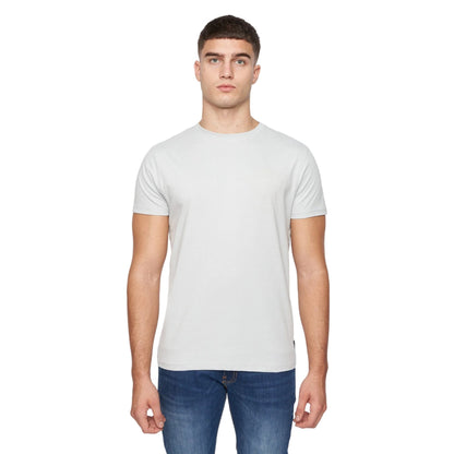 Pale Blue - Front - Duck and Cover Mens Swirla T-Shirt