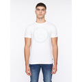 White - Front - Duck and Cover Mens Raktore T-Shirt