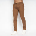 Cinnamon - Front - Crosshatch Mens Roysden Chinos