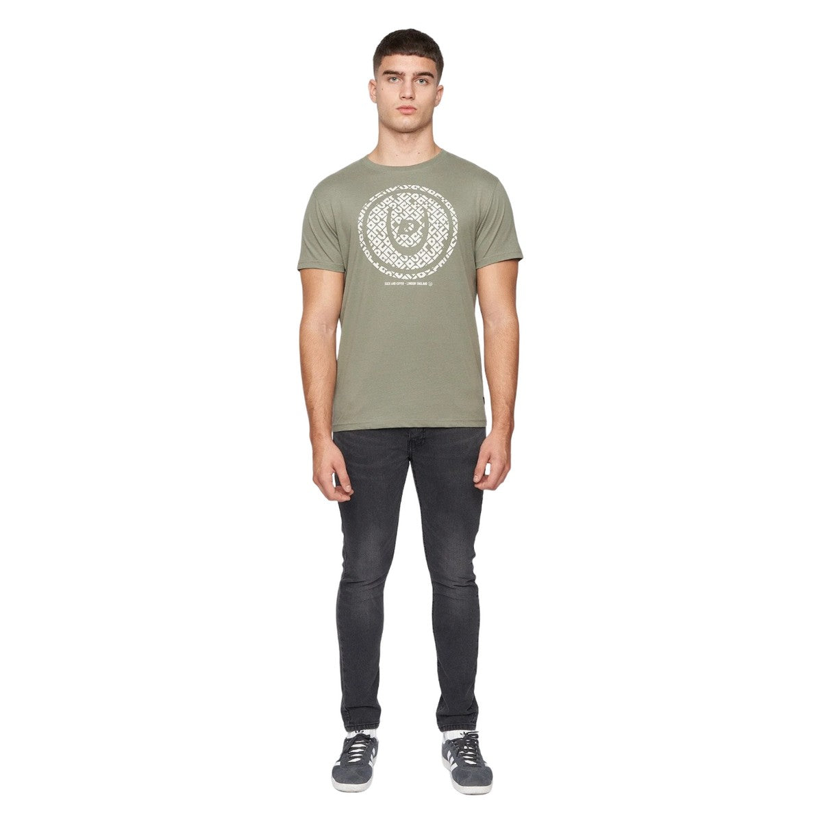 Sage - Side - Duck and Cover Mens Brodsky T-Shirt