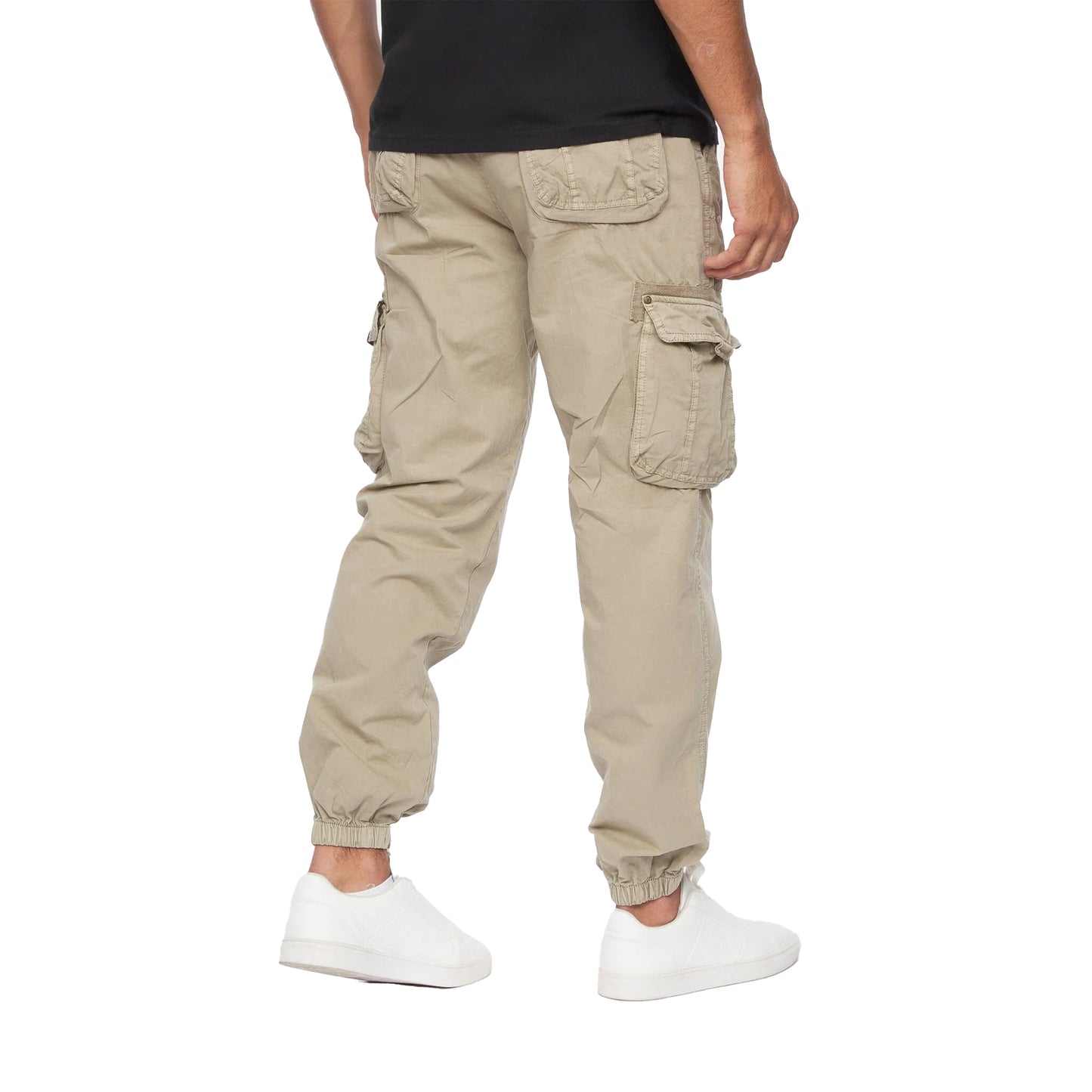 Stone - Back - Duck and Cover Mens Kartmoore Combat Trousers