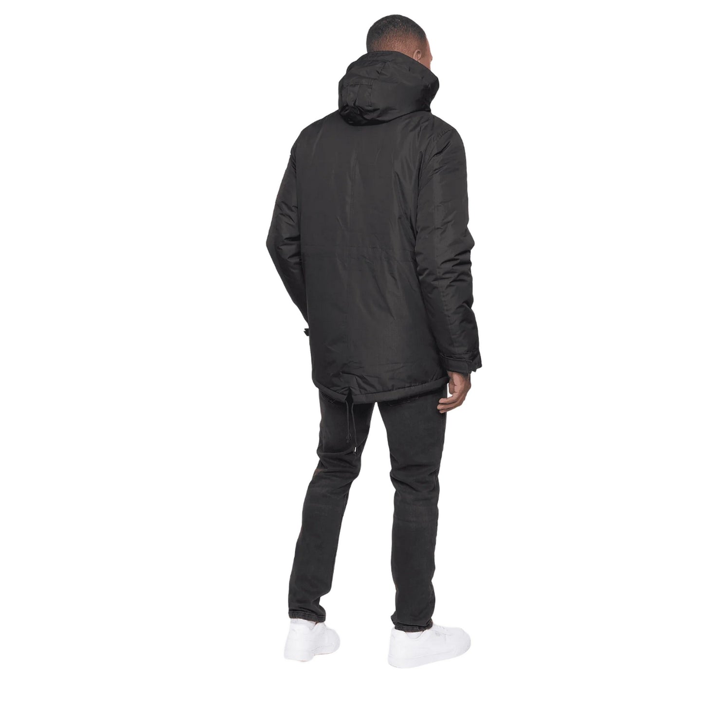 Black - Back - Duck and Cover Mens Parkit Parka