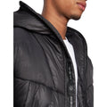 Black - Side - Duck and Cover Mens Raymax Padded Jacket