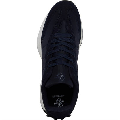 Navy - Side - Loyalty & Faith Mens Moray Trainers