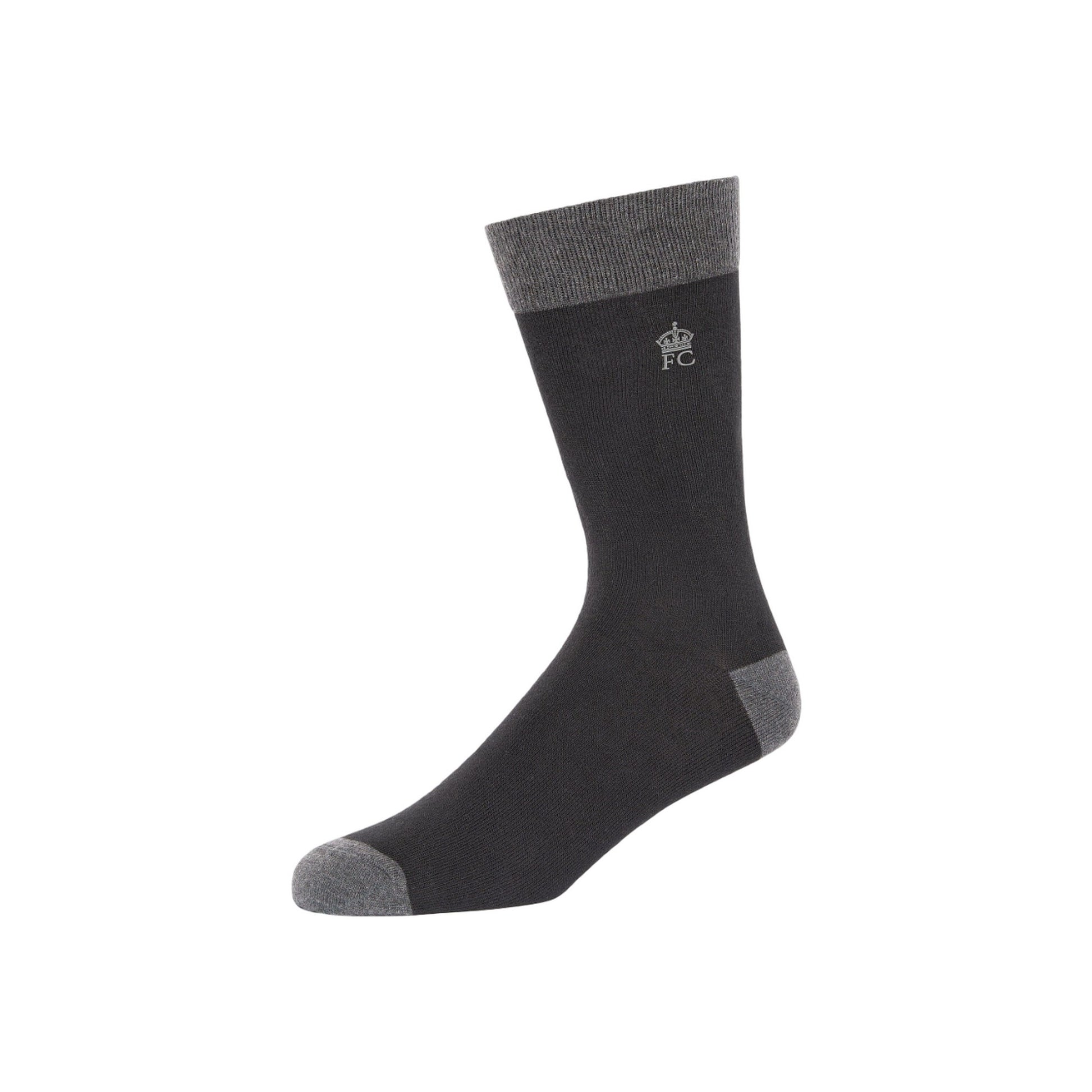 Black-Charcoal - Back - French Connection Unisex Adult Socks (Pack of 3)