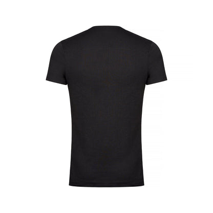 Black - Side - French Connection Mens Crew Neck T-Shirt (Pack of 3)