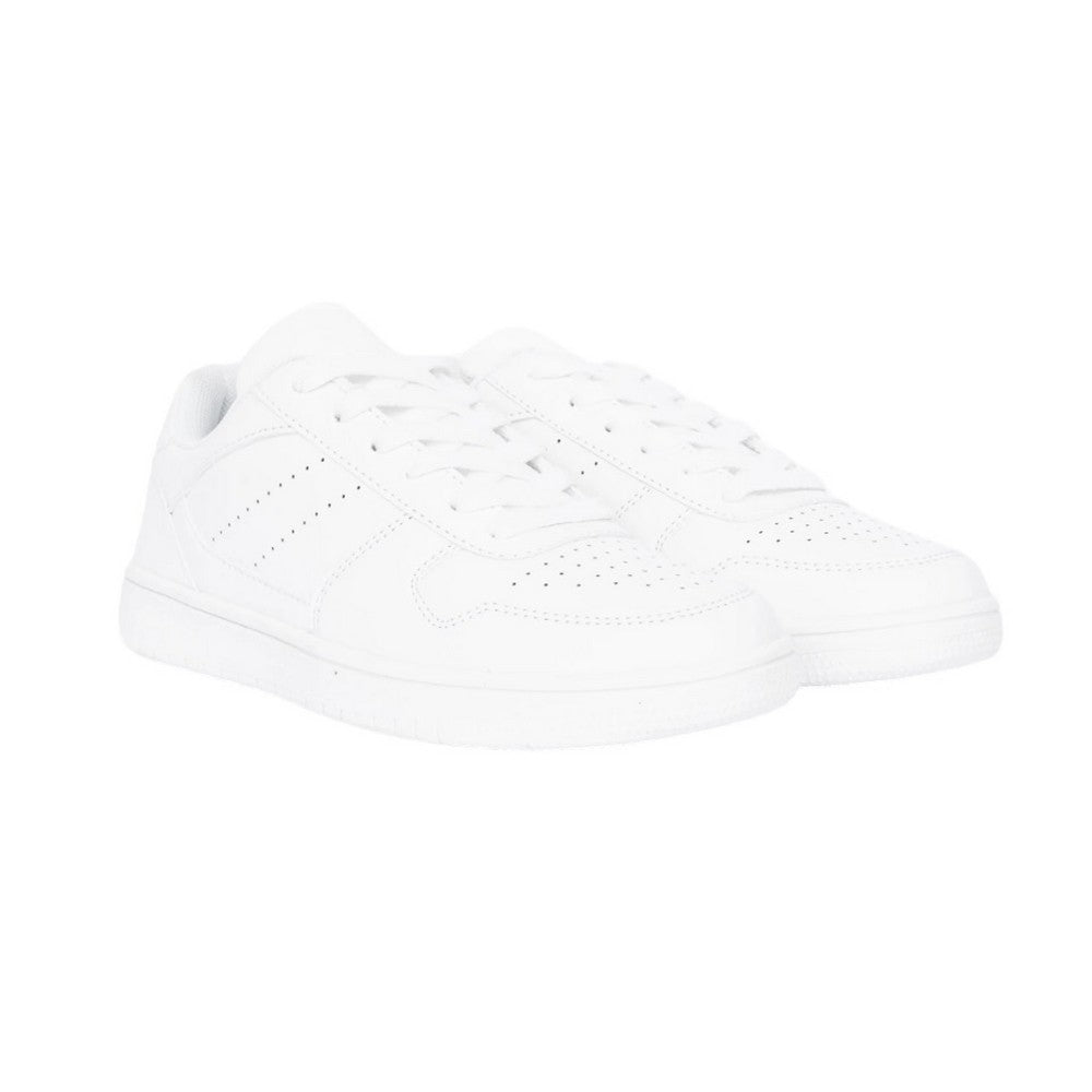 White - Front - Crosshatch Mens Witham Trainers