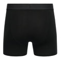Grey Marl-Black - Back - Crosshatch Mens Buzzard Boxer Shorts (Pack of 5)