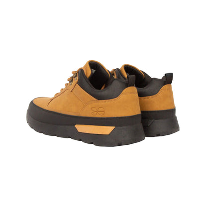 Wheat - Back - Crosshatch Mens Banbury Leather Boots