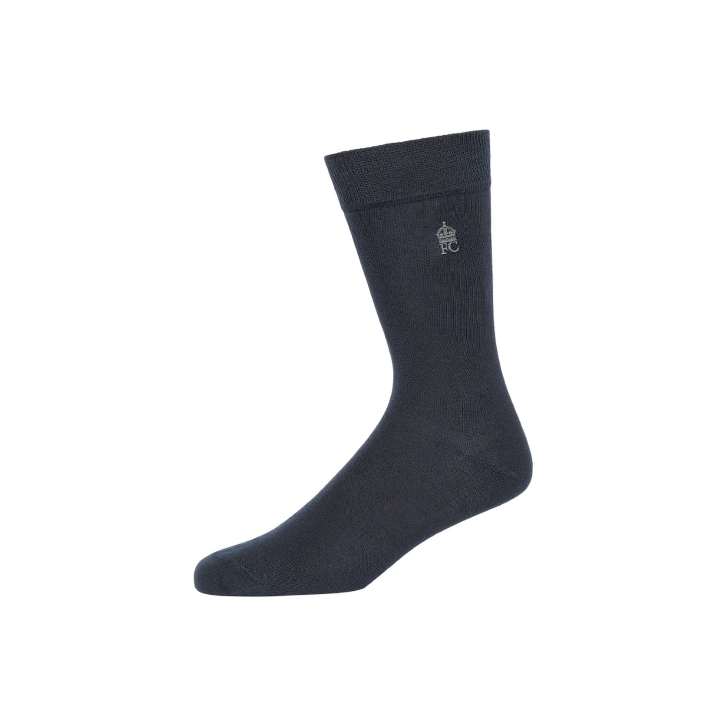 Marine-Chateaux Grey - Lifestyle - French Connection Unisex Adult Dotted Socks (Pack of 3)