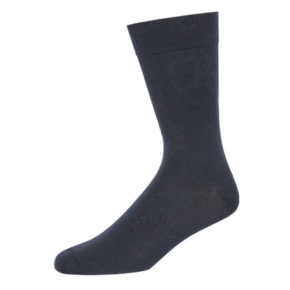 Marine-Charcoal - Side - French Connection Unisex Adult Stripe Socks (Pack of 3)