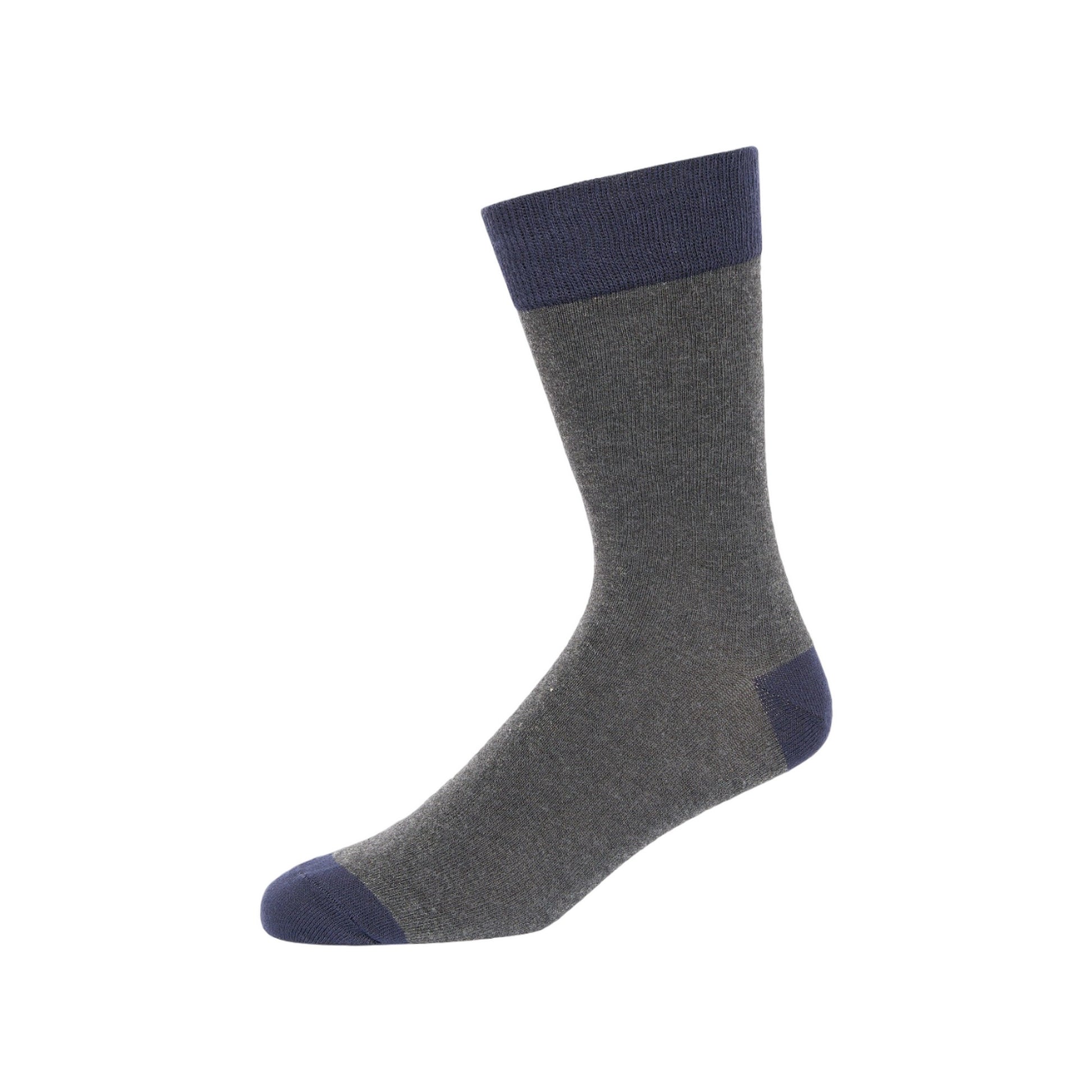 Marine-Charcoal - Side - French Connection Unisex Adult Dot And Stripe Socks (Pack of 3)