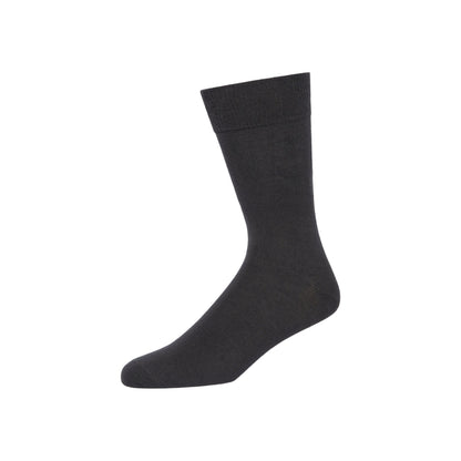 Black-Gunmetal Grey - Side - French Connection Unisex Adult Logo Socks (Pack of 3)