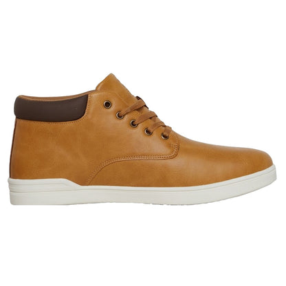Brown - Front - Crosshatch Mens Alistair Ankle Boots