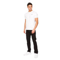 Solid Black - Lifestyle - Crosshatch Mens Princed Denim Jeans