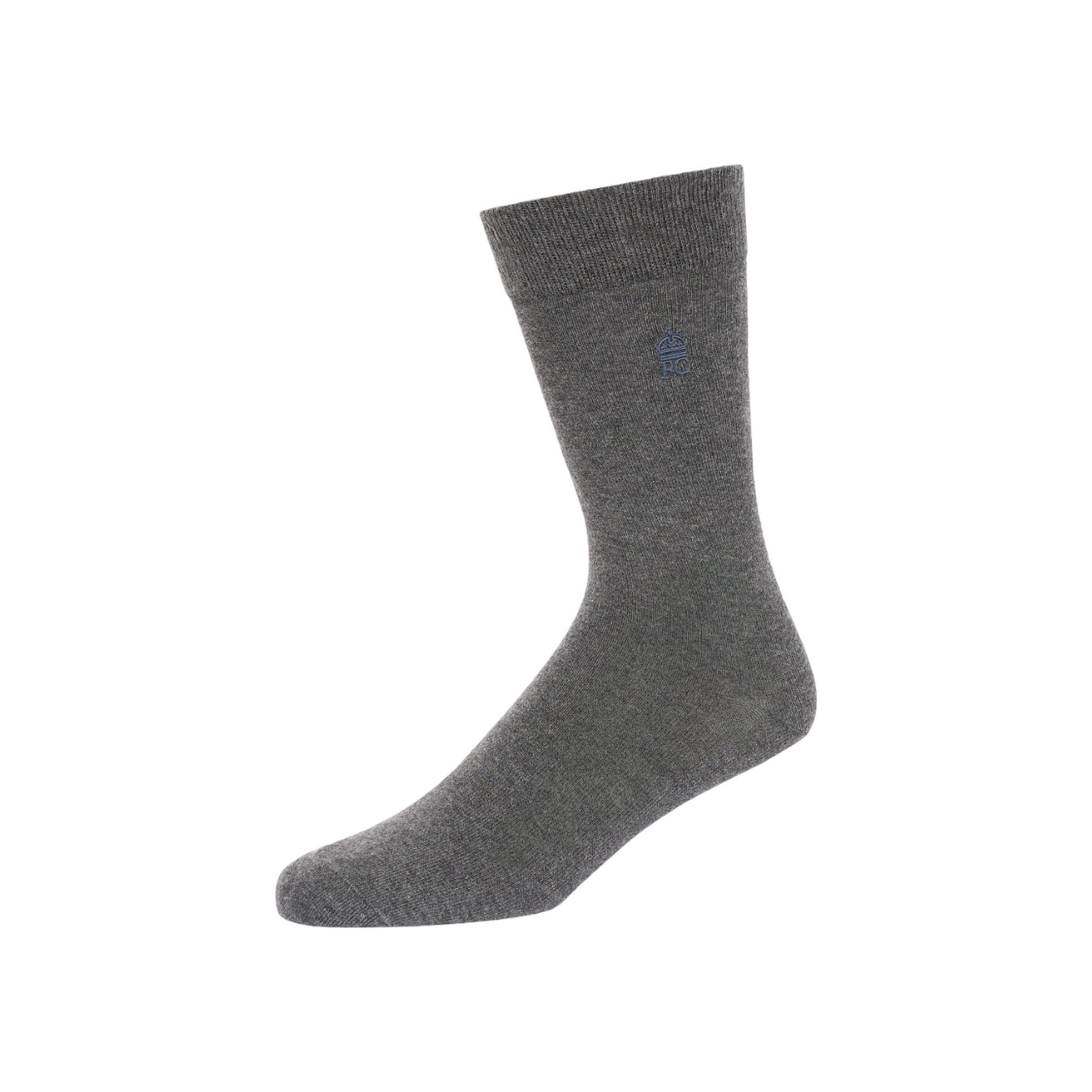 Grey-Navy-Black - Back - French Connection Unisex Adult Plain Socks (Pack of 3)