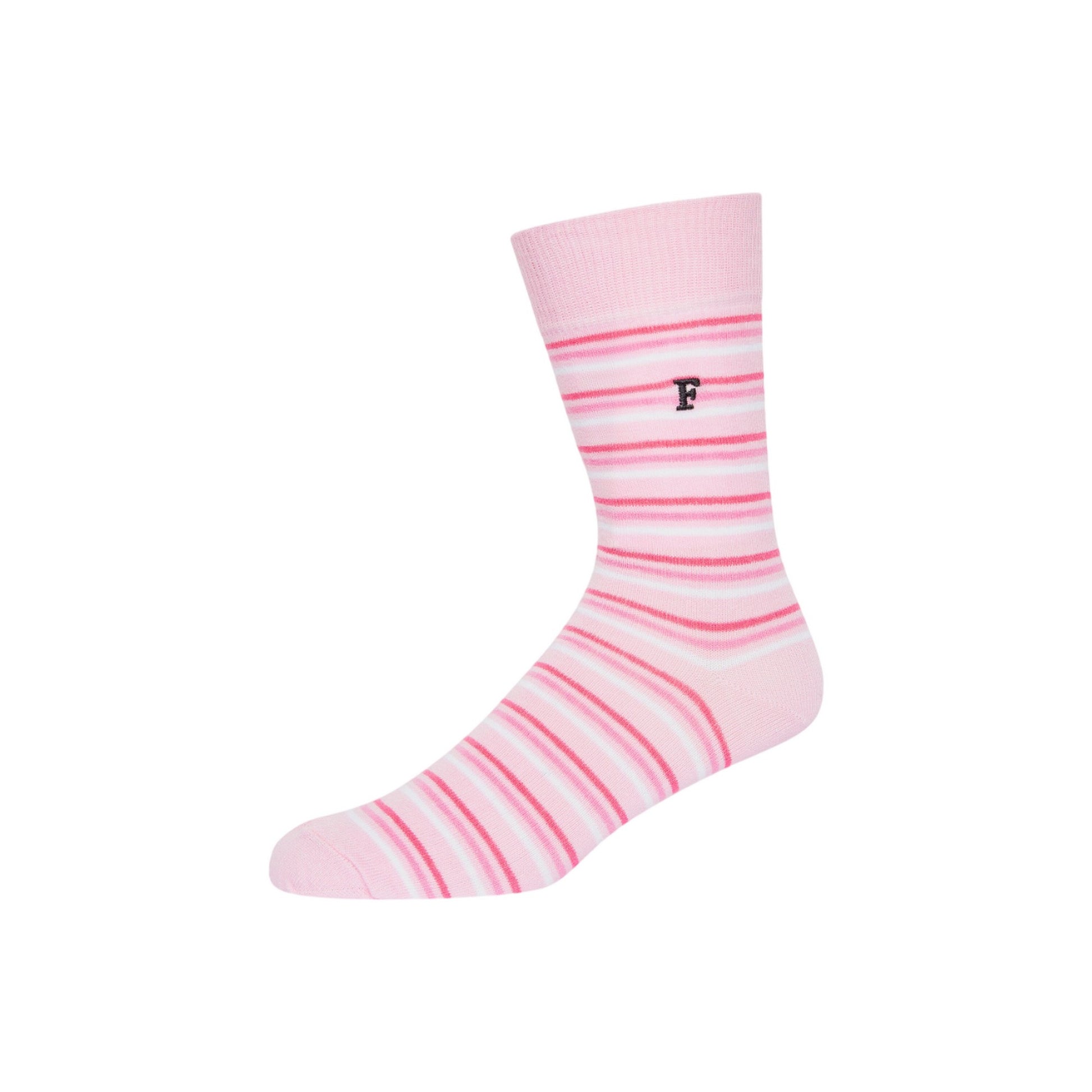 Pink-Grey-Black - Back - French Connection Unisex Adult Waterfall Assorted Designs Socks (Pack of 3)