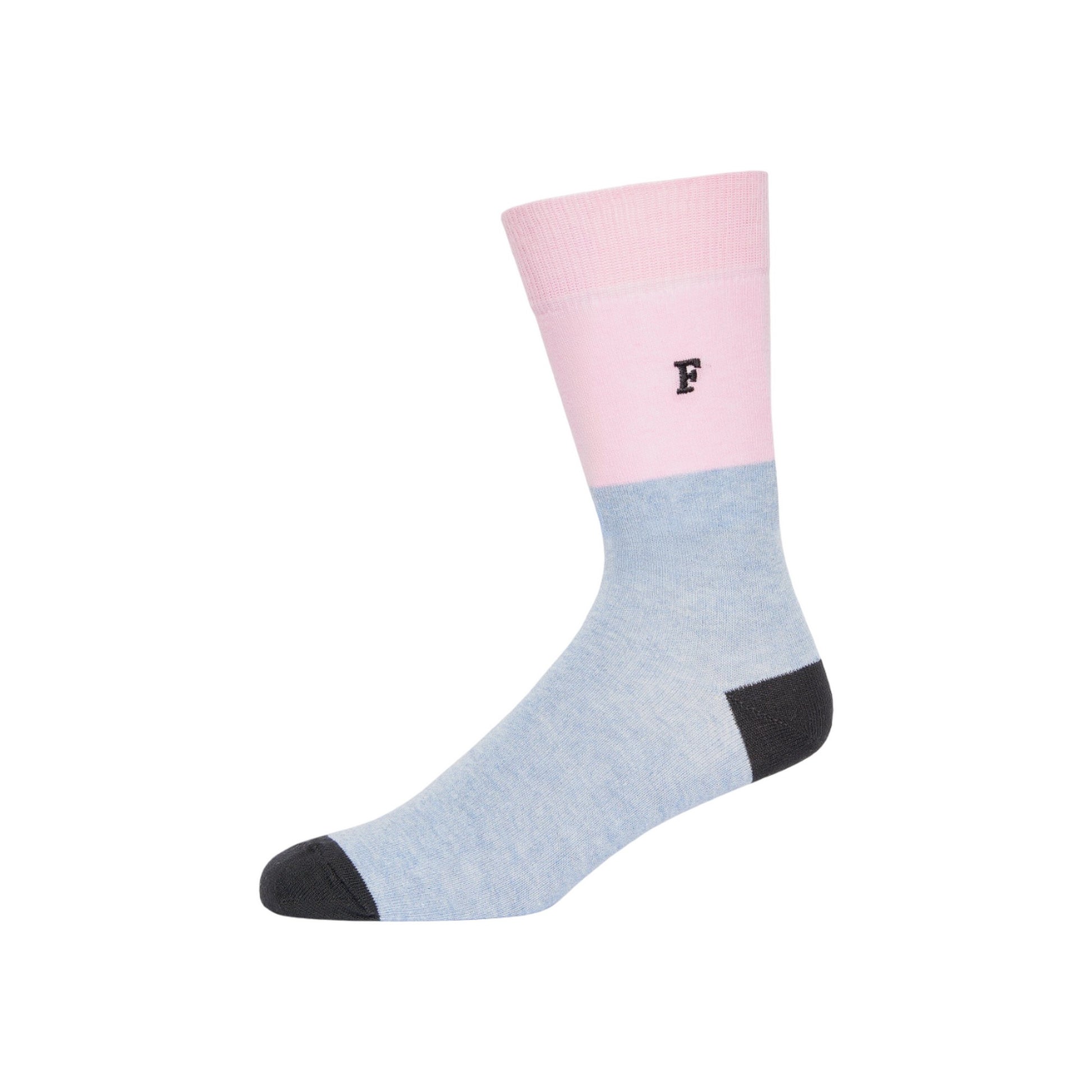Pink-Grey-Black - Side - French Connection Unisex Adult Waterfall Assorted Designs Socks (Pack of 3)