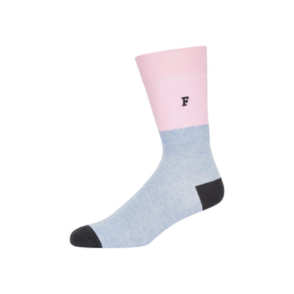 Pink-Grey-Black - Side - French Connection Unisex Adult Waterfall Assorted Designs Socks (Pack of 3)