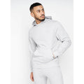 Grey Marl - Lifestyle - Crosshatch Mens Emmon Hoodie And Joggers Set
