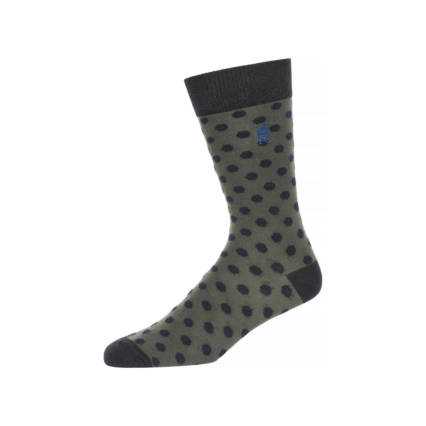 Marine-Dark Green - Lifestyle - French Connection Mens Socks (Pack of 3)