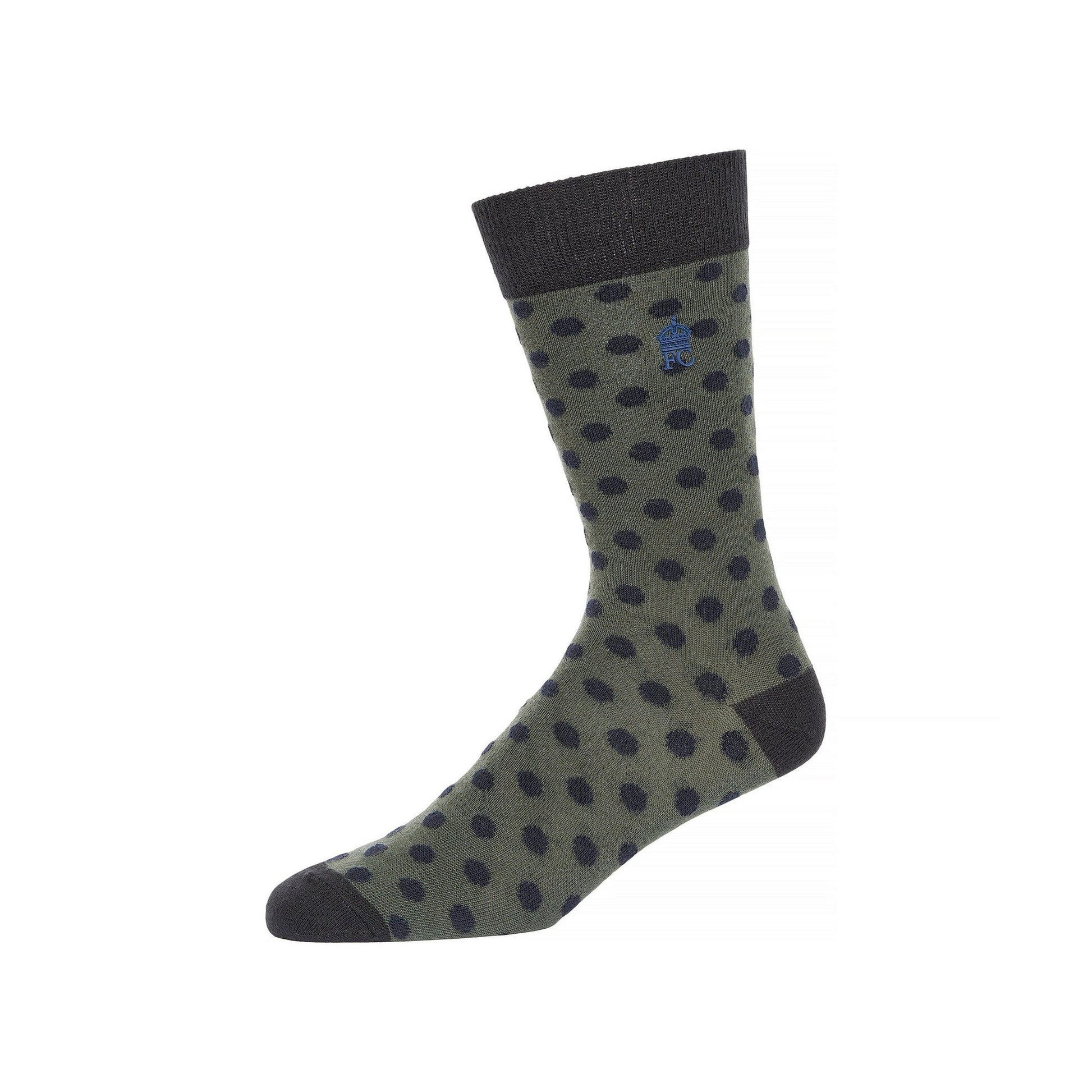 Marine-Dark Green - Lifestyle - French Connection Mens Socks (Pack of 3)