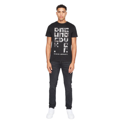 Black - Lifestyle - Duck and Cover Mens Camotown T-Shirt