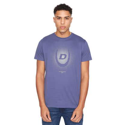 Denim Blue - Front - Duck and Cover Mens Pulsea T-Shirt